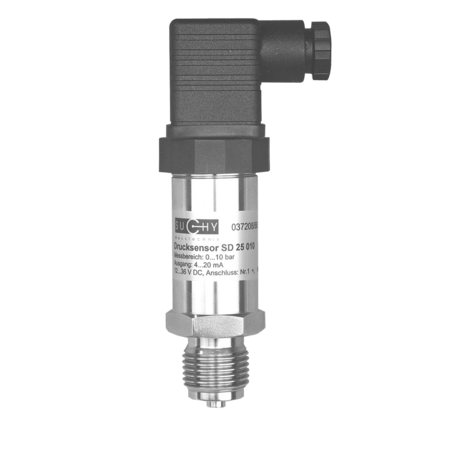 Drucksensor mit innenliegender Membran