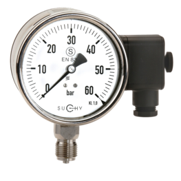 Manometer mit integriertem Drucksensor