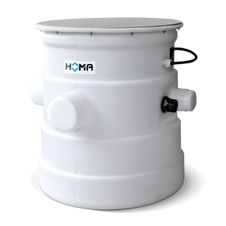 De schmutzwasser hebeanlage SaniquickB T