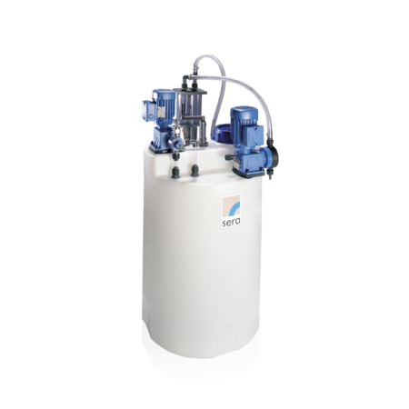 Hydrazin-Ansetz- und Dosierstation